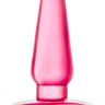 Розовая анальная пробка Eclipse Anal Pleaser Medium - 12 см.