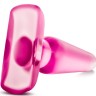 Розовая анальная пробка Eclipse Anal Pleaser Medium - 12 см.