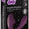 Фиолетовый вибростимулятор Double Orgasm