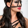 Маска из стреп-лент на верхнюю часть лица
