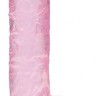 Розовый фаллоимитатор Realrock Crystal Clear 6 inch - 17 см.