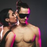 Черная маска Shy