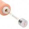 Телесный вибратор-реалистик Vibrating Dildo - 19,5 см.