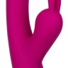 Лиловый вибратор-кролик Foreplay Frenzy Bunny Kisser