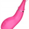 Розовый вибратор Candice с вращением - 12,7 см.