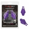 Фиолетовые виброзажимы для сосков Nipple Play Rechargeable Nipplettes
