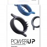 Набор из 3 разноцветных эрекционных колец Power Up с шипами и усиками