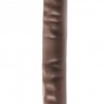 Коричневый двусторонний фаллоимитатор 18 Inch Double Dildo - 45,7 см.