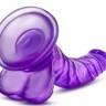 Фиолетовый фаллоимитатор Sweet n Hard 7 - 21,6 см.