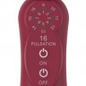 Красный универсальный массажер Silicone Massage Wand - 20 см.