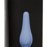 Синяя анальная пробка Slim Anal Plug Large - 12,5 см.