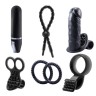 Черный вибронабор для двоих TUTTI BOX KIT SET