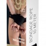 Чёрная хлопковая верёвка Bondage Rope 33 Feet - 10 м.