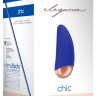 Синий вибратор Chic для клиторальной стимуляции