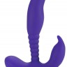 Фиолетовый стимулятор простаты Anal Pleasure Dual Vibrating Prostate Stimulator - 13,5 см.