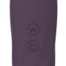 Фиолетовый вибромассажёр NOMIA - 19,5 см.