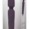 Фиолетовый вибромассажёр NOMIA - 19,5 см.