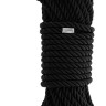 Черная веревка для бондажа BONDAGE ROPE - 10 м.