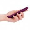 Фиолетовый компактный вибростимулятор G-Spot Vibrator - 16 см.