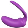 Фиолетовый анальный вибратор REMOTE PRIVATE PLEASER