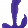 Фиолетовый стимулятор простаты Anal Vibrating Prostate Stimulator with Rolling Ball - 13,3 см.
