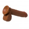 Ротатор-мулат TOYFA RealStick Elite Mulatto - 21 см.