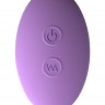 Фиолетовый компактный вибростимулятор Remote Silicone Please-Her