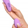 Фиолетовый компактный вибростимулятор Remote Silicone Please-Her