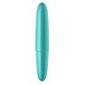 Бирюзовый мини-вибратор Ultra Power Bullet 6