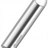 Серебристый мини-вибратор Love Bullet - 8,4 см.
