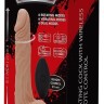 Телесный ротатор-реалистик SUPER REALISTIC COCK WITH BALLS - 22 см.
