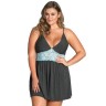 Ночная рубашка с кружевной вставкой Jersey & Lace Slipdress