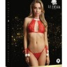 Эффектный комплект белья Snow Angel Lace Lingerie Set