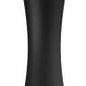 Черный вибратор для точки G NATASHA - 20 см.