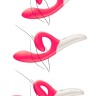 Розовый вибромассажёр с клиторальным отростком We Vibe Nova Pink - 21,5 см.