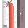 Оранжевый мини-вибратор Love Bullet - 8,4 см.