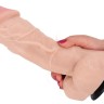 Большой вибратор-реалистик с присоской Dancing Dick - 22 см.