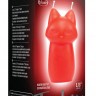 Красная БДСМ-свеча в форме злой кошки Fox Drip Candle