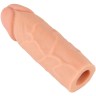 Телесная насадка-реалистик Extension Sleeve - 15,5 см.