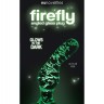 Стеклянная, светящаяся в темноте пробка FIREFLY GLASS ANGLED PLUG - 11 см.