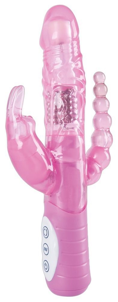 Многофункциональный вибратор LUST - 22 см.