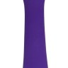 Фиолетовый вибратор BLISS CARESSING VIBE - 14,2 см.