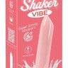 Розовая вибропуля Shaker Vibe - 10,2 см.
