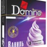 Ароматизированные презервативы Domino "Ваниль" - 3 шт.