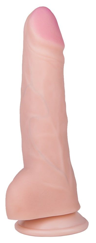 Фаллоимитатор с мошонкой COCK NEXT 6" - 17,3 см.
