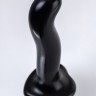 Черный стимулятор для пар P&G-Spot Dildo Size M - 18 см.