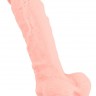 Реалистичный фаллоимитатор Medical Silicone Dildo - 24 см.