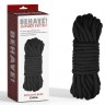 Черная веревка для шибари Bind Love Rope - 10 м.