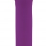 Фиолетовый дилдо на присоске  HITSENS 6 - 13,5 см.